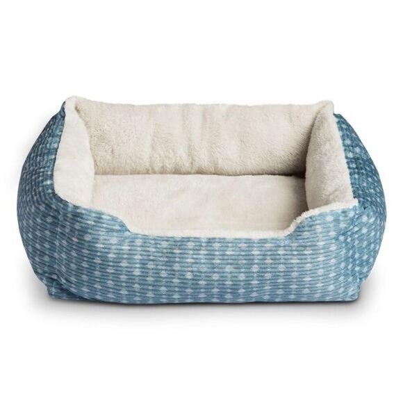 (3 pack) Cuddler Small Dog or Cat Bed, Blue 19" x 15" - Picture 2 of 5